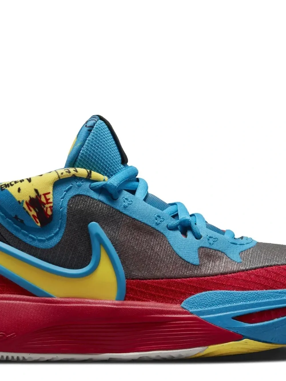Nike Kyrie 8 GO SE GS Black Blue Tour Yellow DQ8080-012 - New Youth